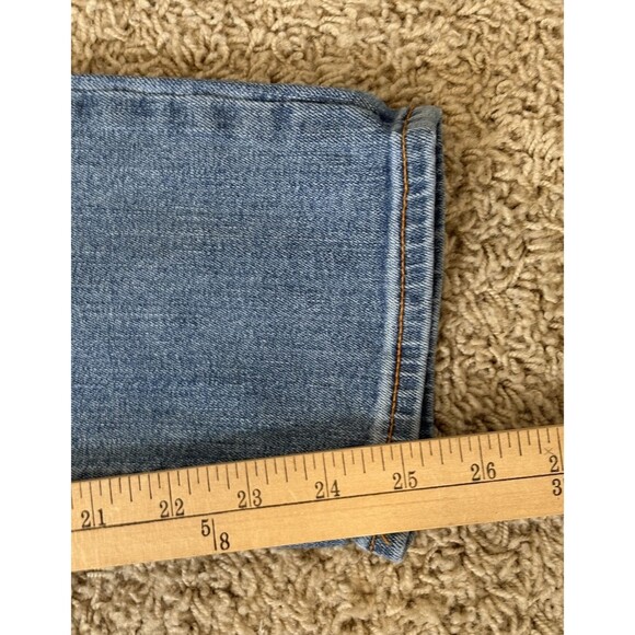 Asos Design Jeans Women's 30" Medium Wash Slim Straight 25" Inseam  High Rise - Picture 8 of 12